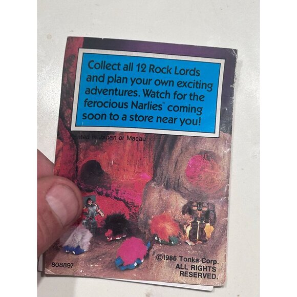 Rock Lords Mini Comic Books Paperback 1986 - Picture 4 of 6